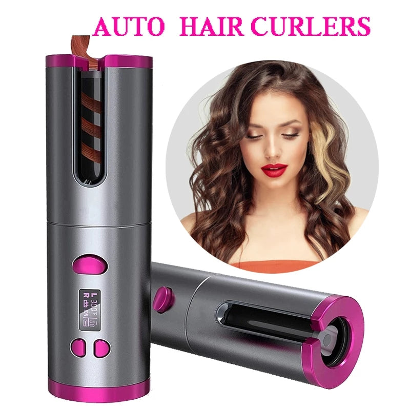 Automatic Cordless Hair Curlers