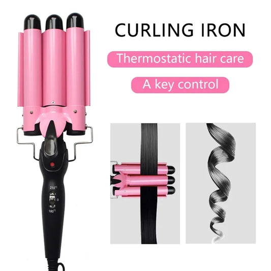 Hair Curling Iron Hair Care