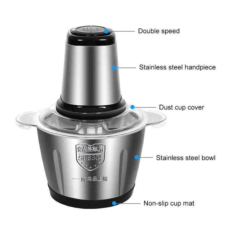 Electric Meat Grinder 2L