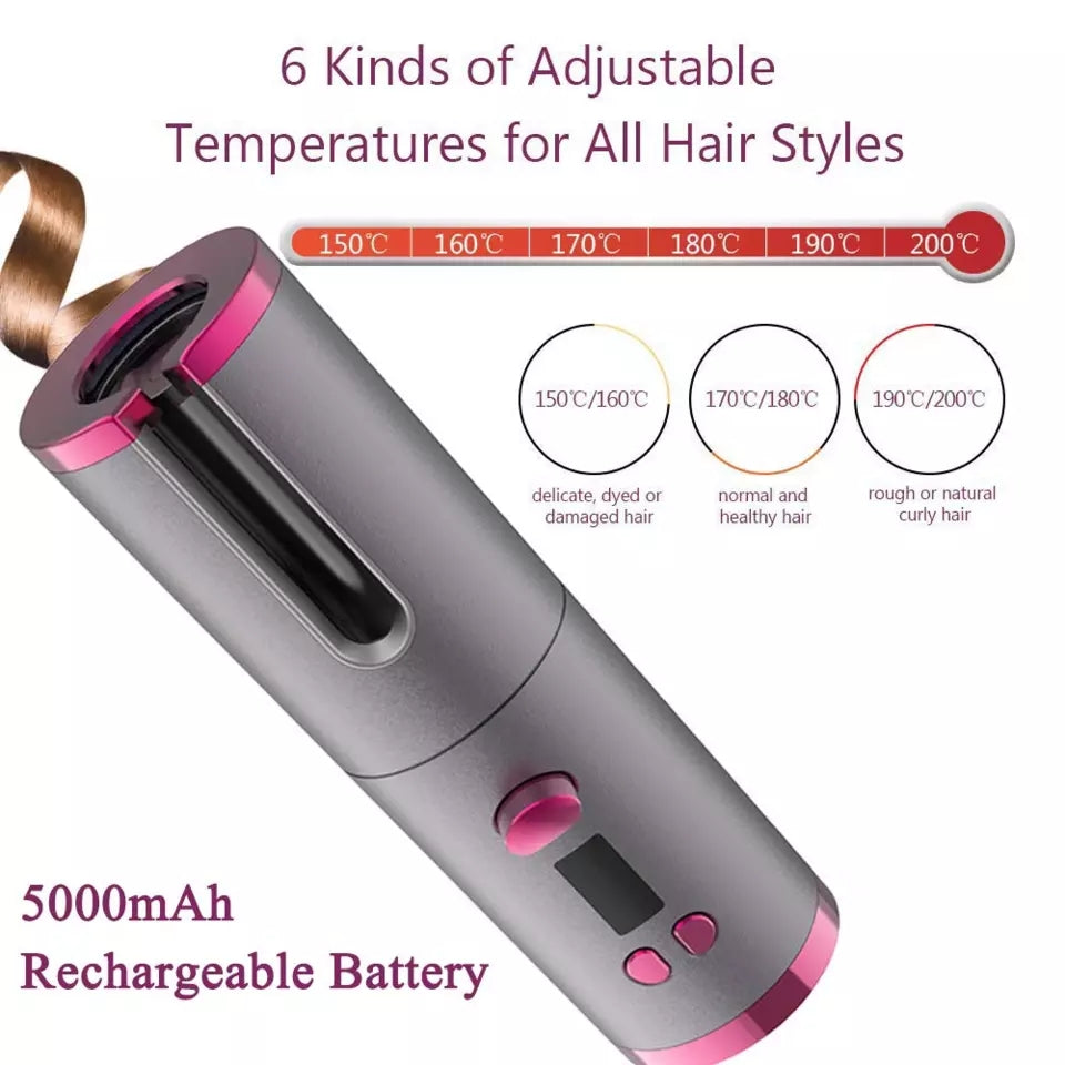 Automatic Cordless Hair Curlers