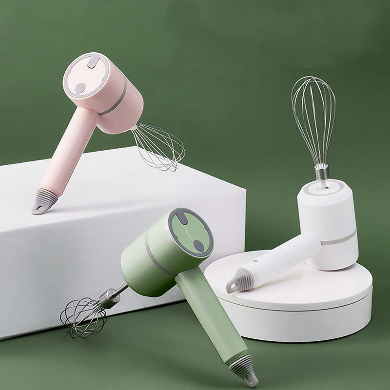 Mini Electric Wireless Hand Mixer Rechargeable