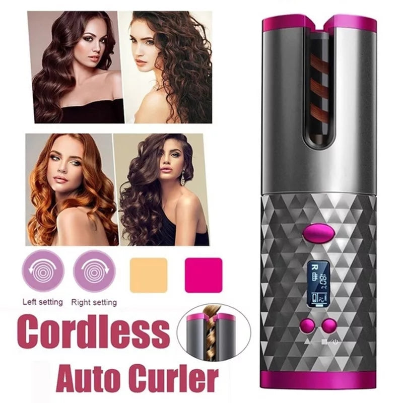 Automatic Cordless Hair Curlers