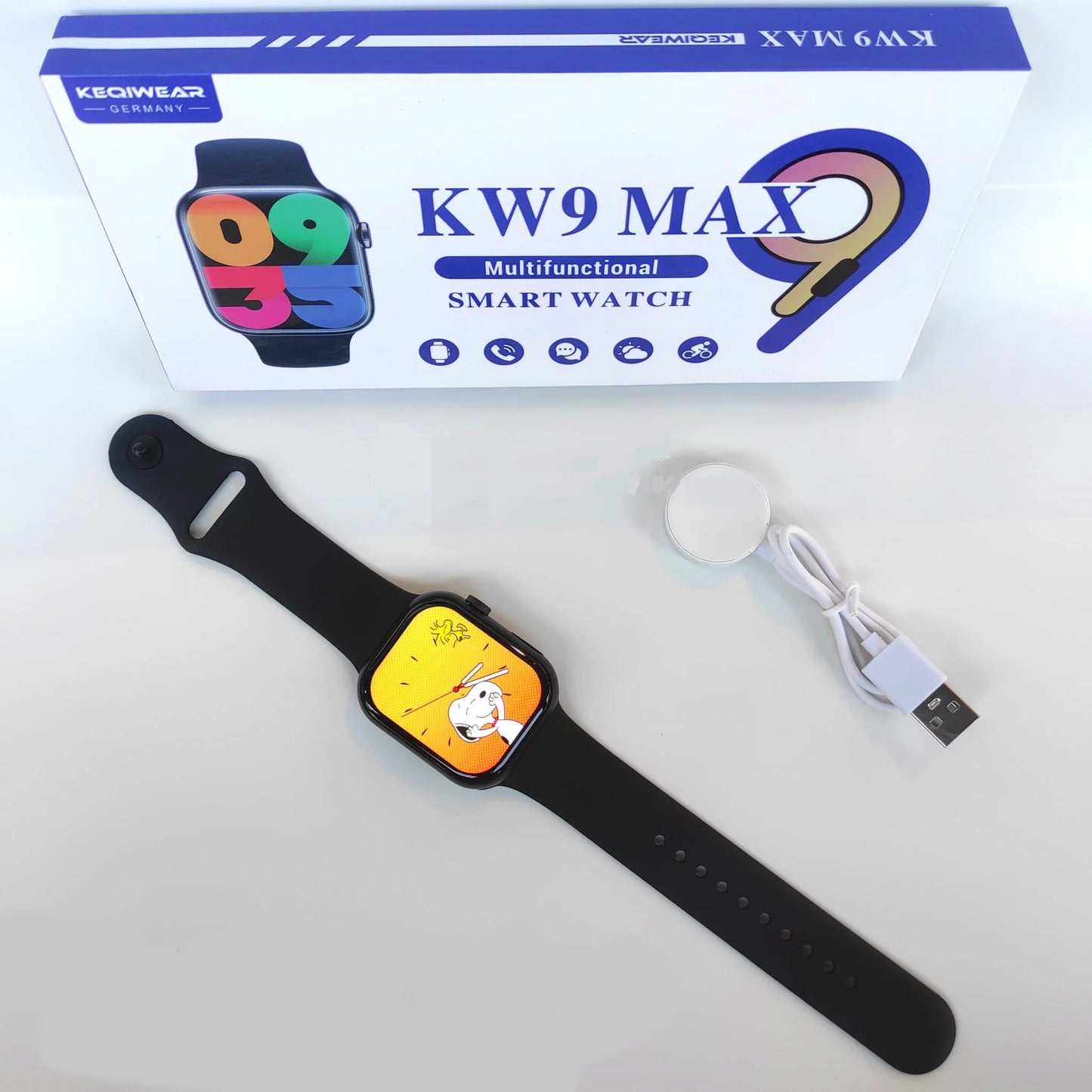 KEQIWEAR KW9 MAX SMART WATCH