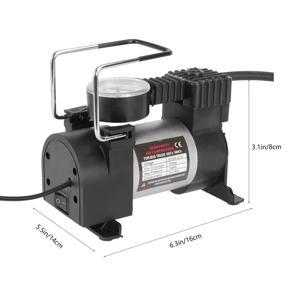 Car Air Pump metal cylinder