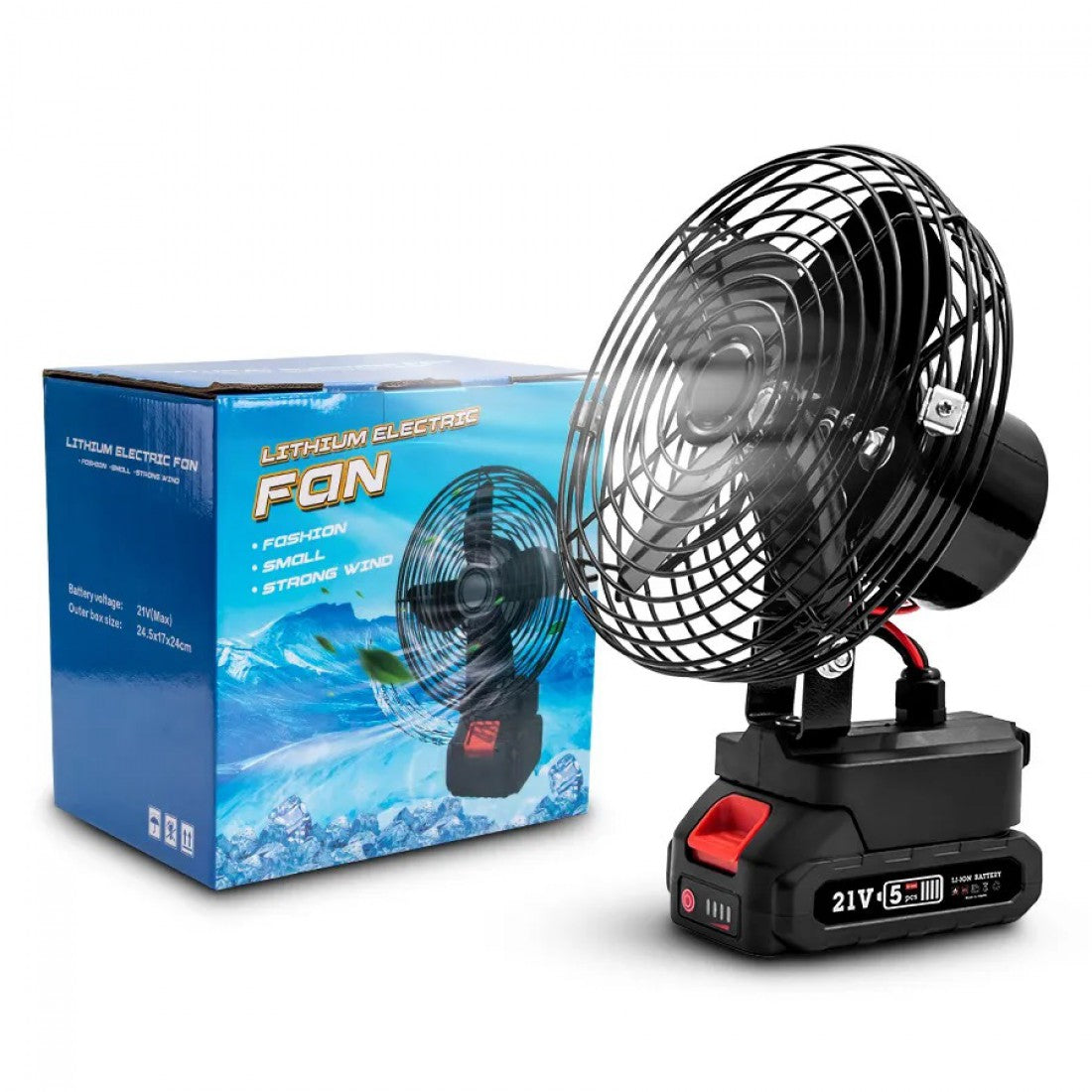 Rechargeable Electric Fan