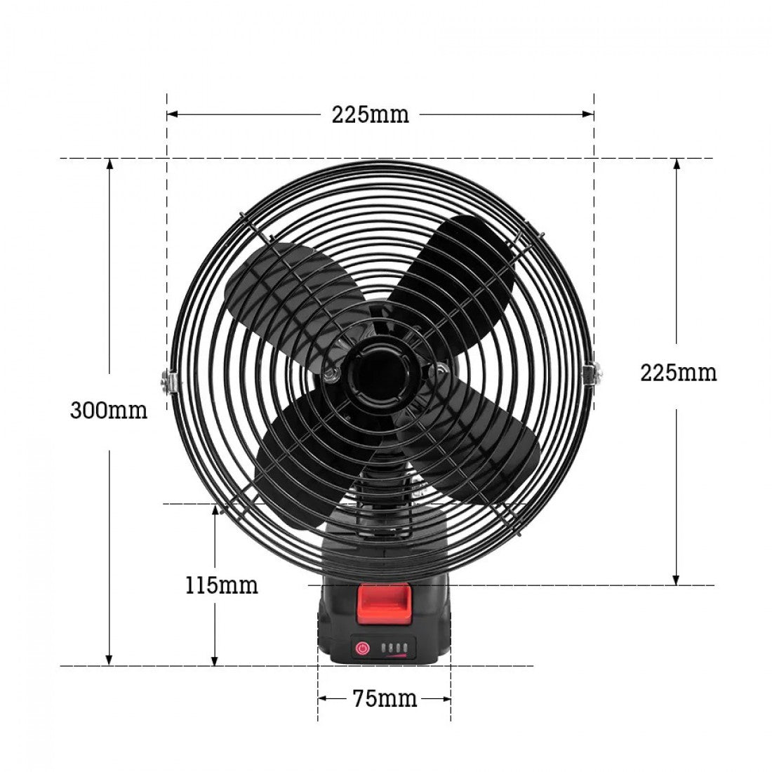 Rechargeable Electric Fan