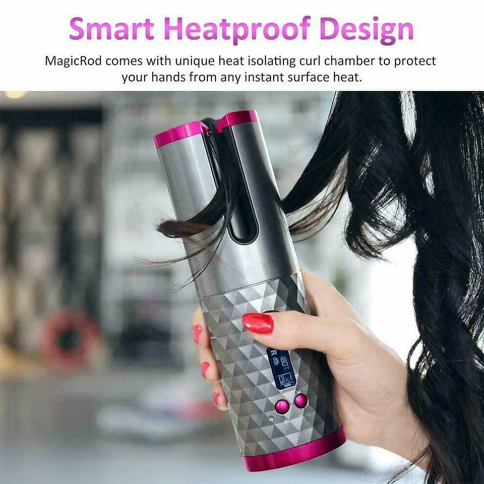 Automatic Cordless Hair Curlers