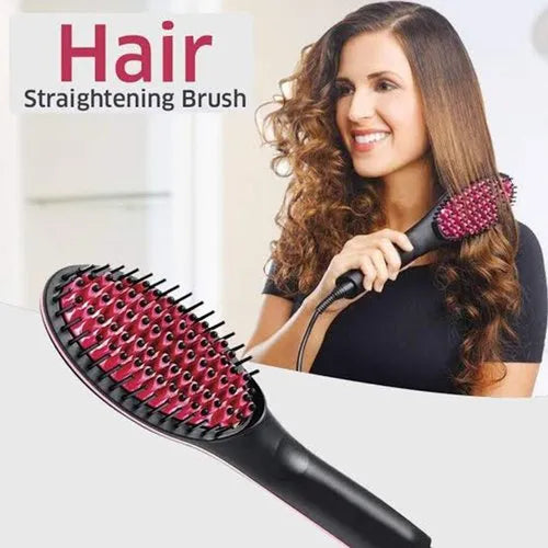 Ceramic Hair Straightening Brush