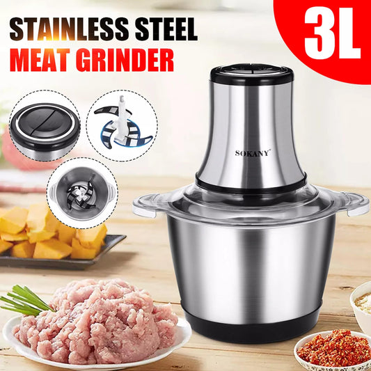 Electric Food processor 3L