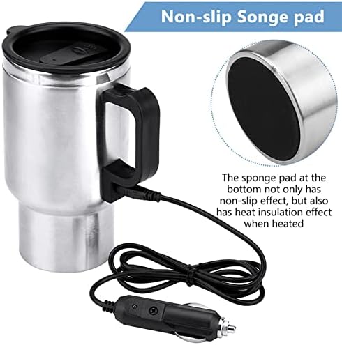 Electric Car Cup Travel Heating Mug