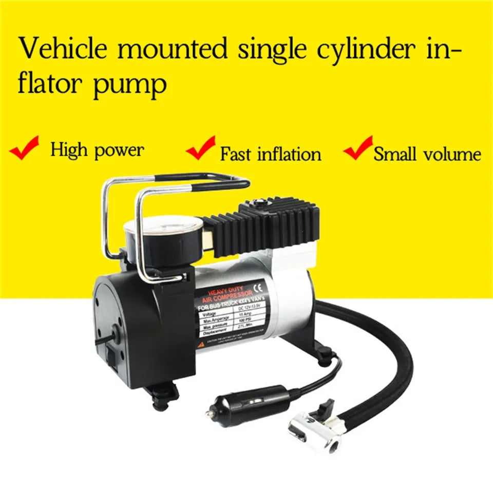 Car Air Pump metal cylinder