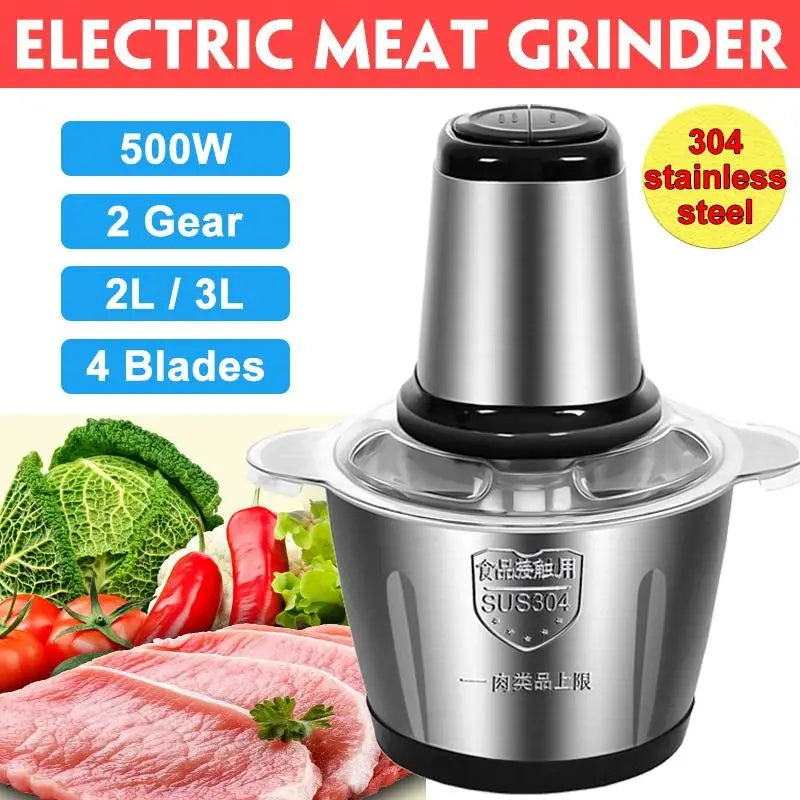 Electric Meat Grinder 2L