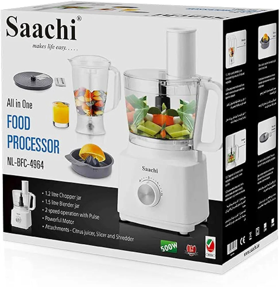 Saachi All In One Food Processor