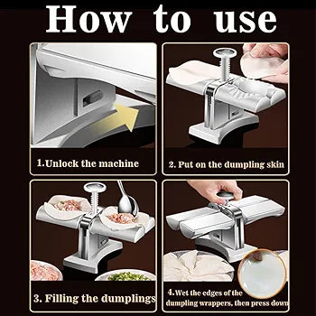 Double Head Automatic Dumpling Maker