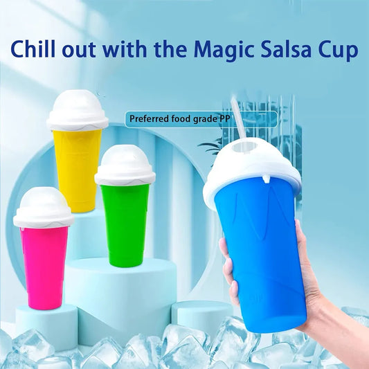 Slushy Maker Frozen Magic Squeeze Cup