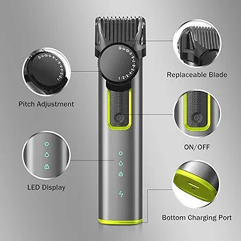 4 in 1 Beard Trimmer for Men Adjustable