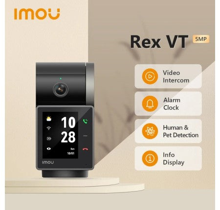 IMOU REX VT INDOOR CAMERA 5MP