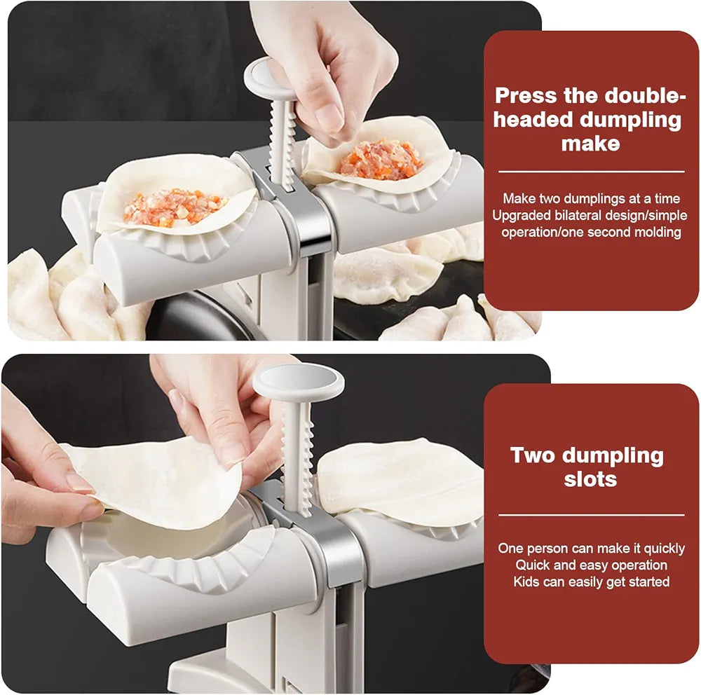 Double Head Automatic Dumpling Maker