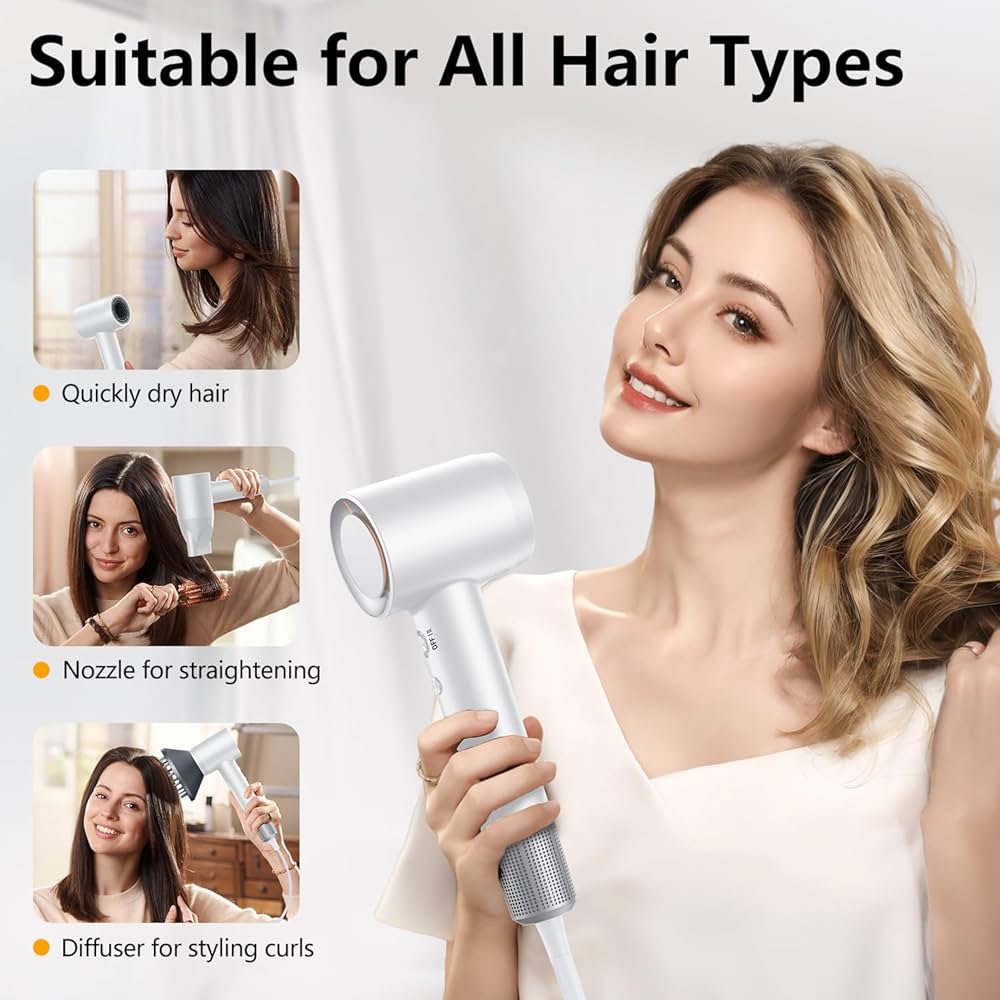 MDHL Hair Dryer Mini Portable Travel Size