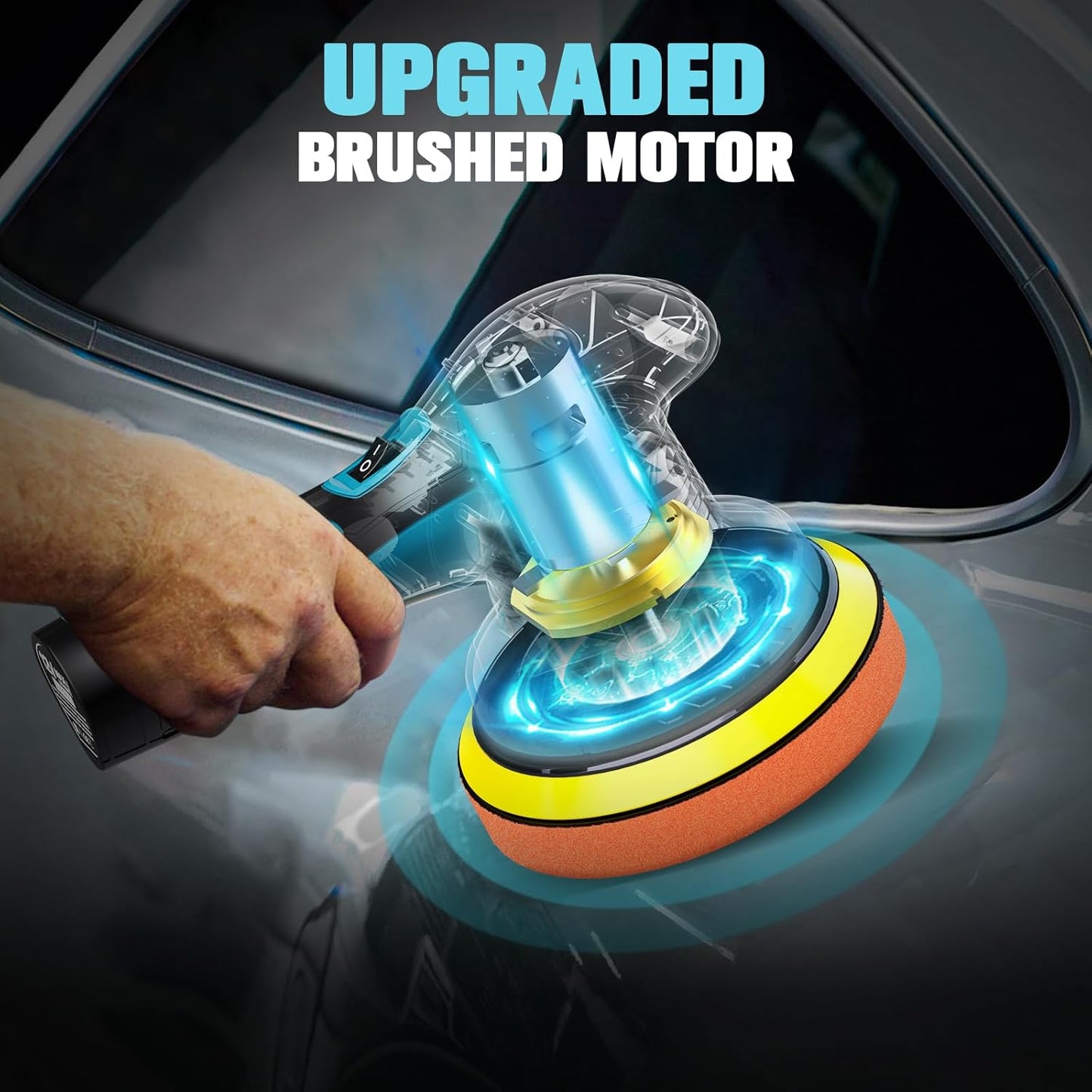 Car Cordless Buffer Polisher Portable