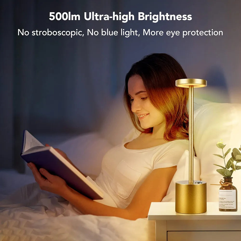 Rechargeable Table Lamp LED Touch Sensor