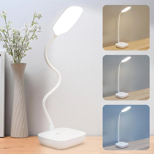 LED desk lamp, wireless night light Flexible