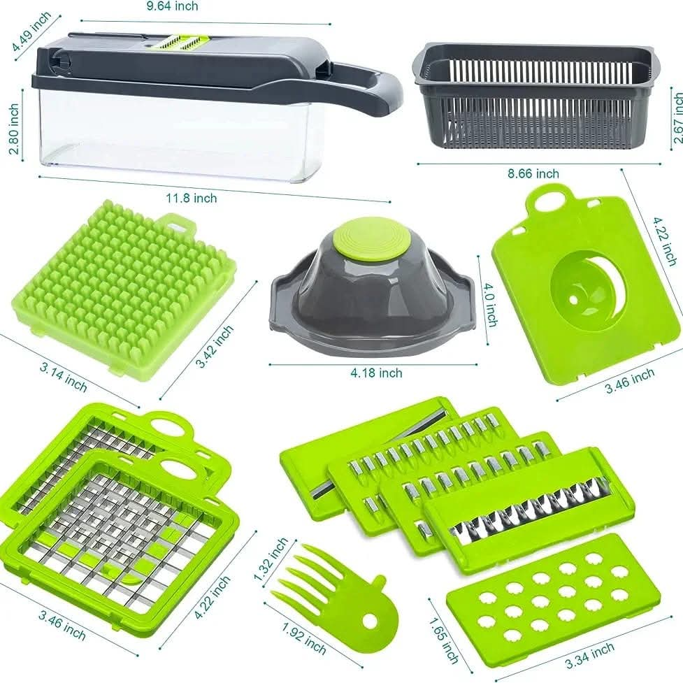 Dicer Slicer Kitchen 16pcs