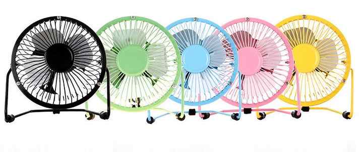 Mini 6inch USB small Fan metal body