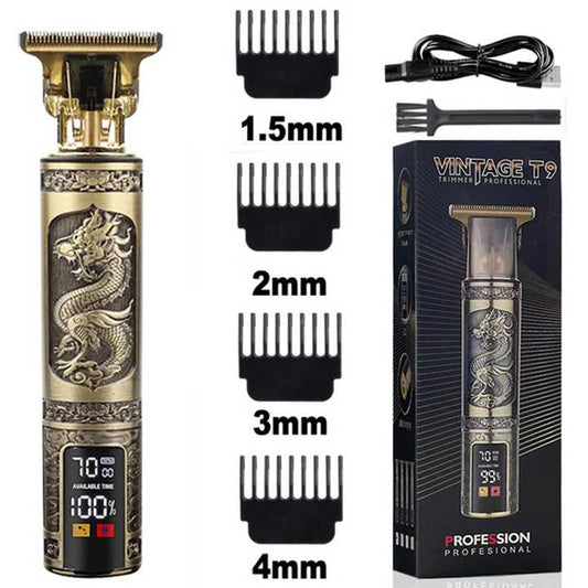 Vintage T9 LCD hair trimmer for men