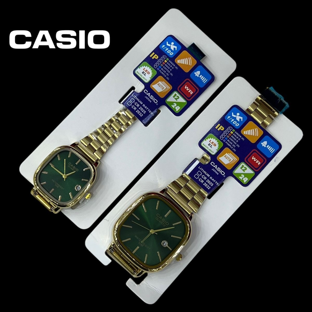 Casio Couple watch Green