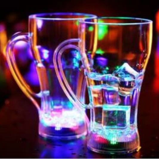 LED Light Up Flashing Drinking Cup