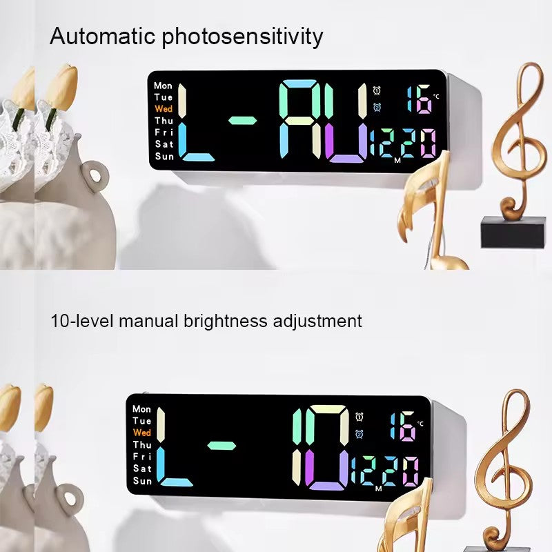 Digital LED Alarm Clock