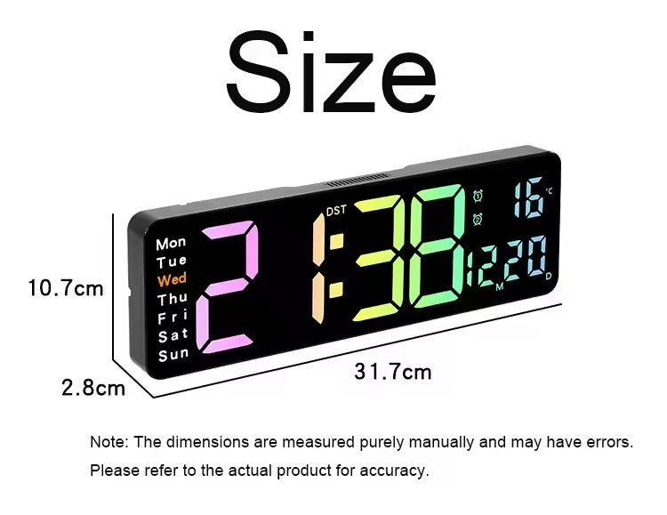 Digital LED Alarm Clock