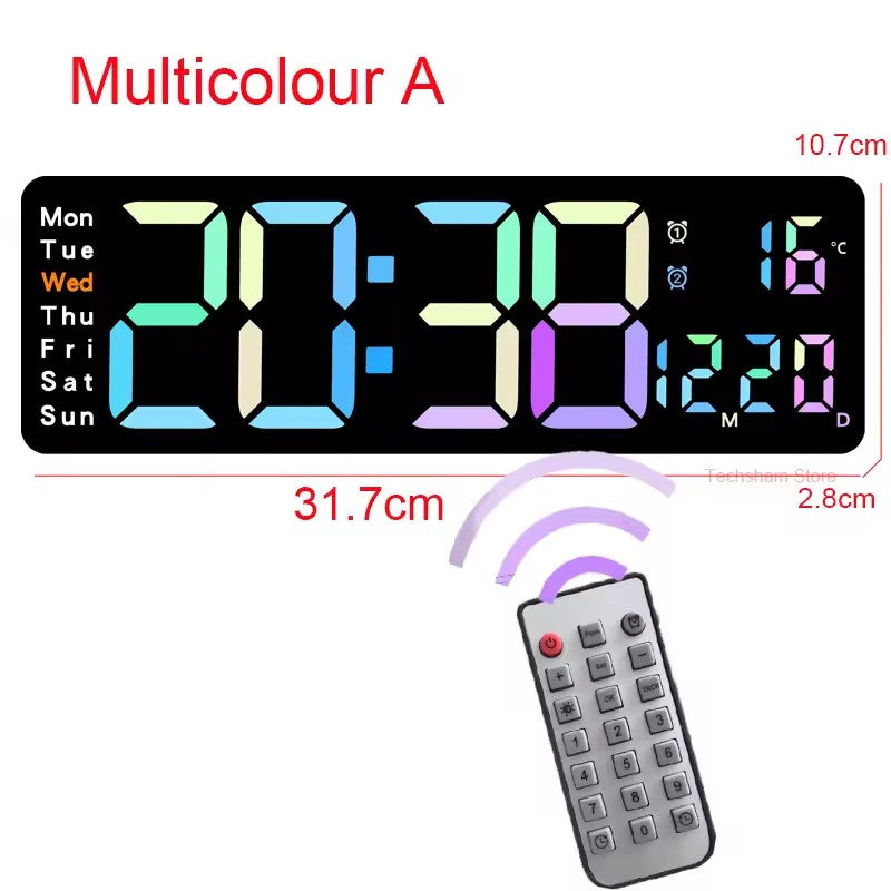 Digital LED Alarm Clock