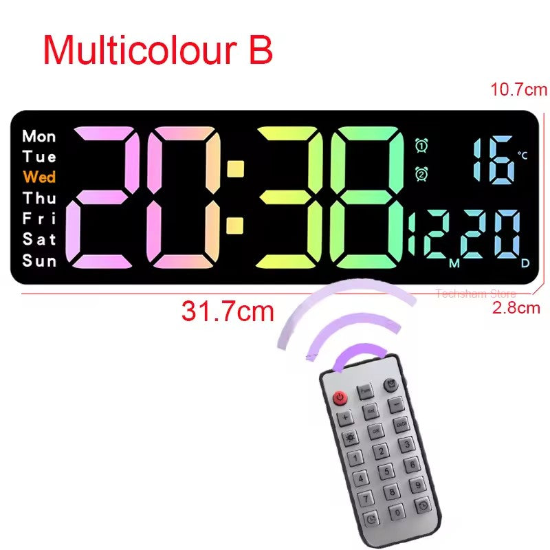 Digital LED Alarm Clock