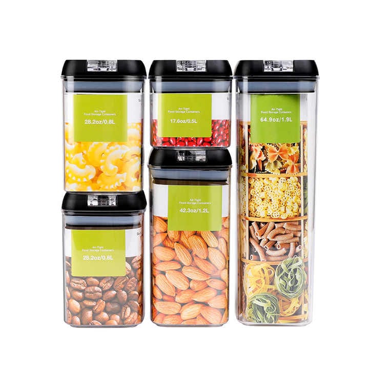 Airtight Food Storage Container Set 5 pieces