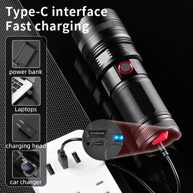 Aluminium Alloy Super Bright Flashlight