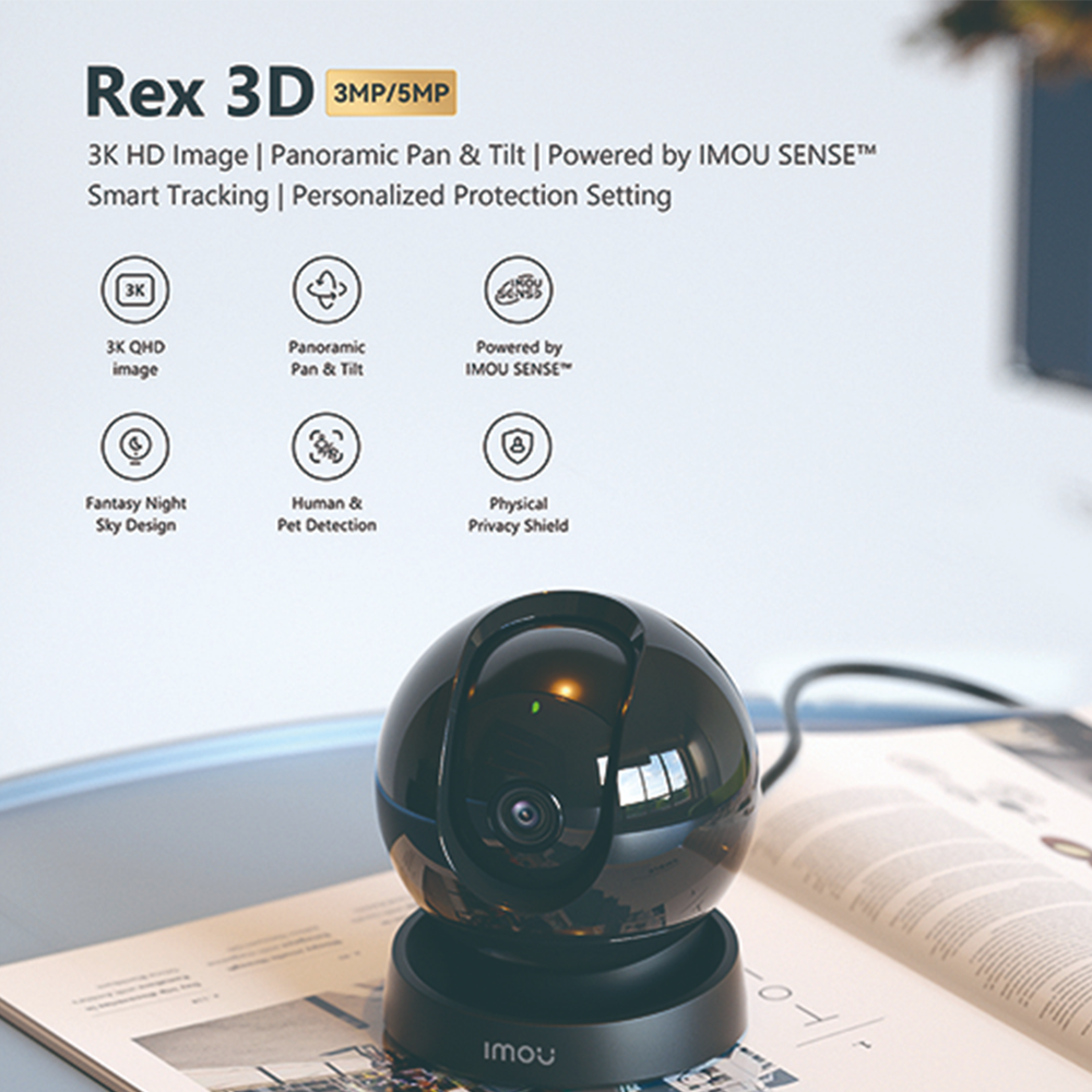 IMOU Rex 3D 5MP WIFI Camera