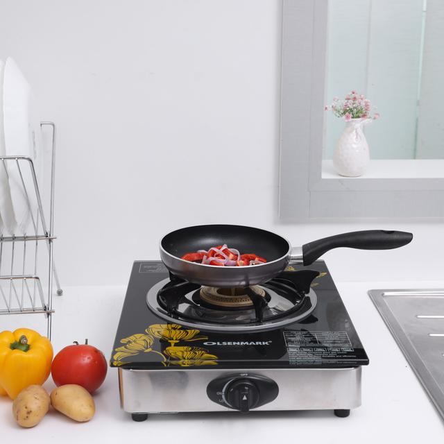 Glass Single Burner Gas Stove