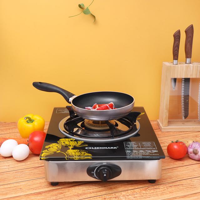 Glass Single Burner Gas Stove