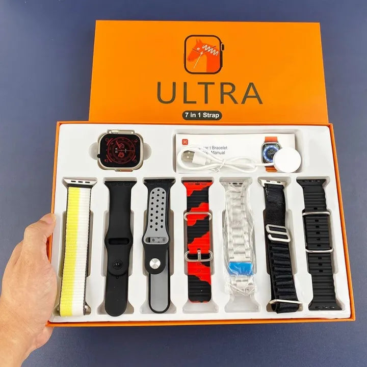 Ultra 7 in 1 Straps Smart watch