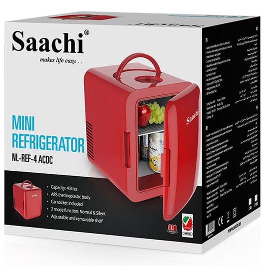 Saachi Mini Refrigerator 4 Litres