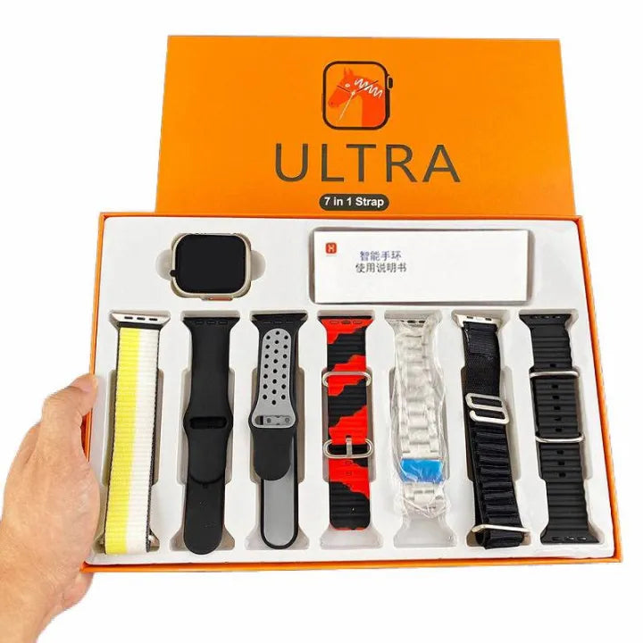 Ultra 7 in 1 Straps Smart watch