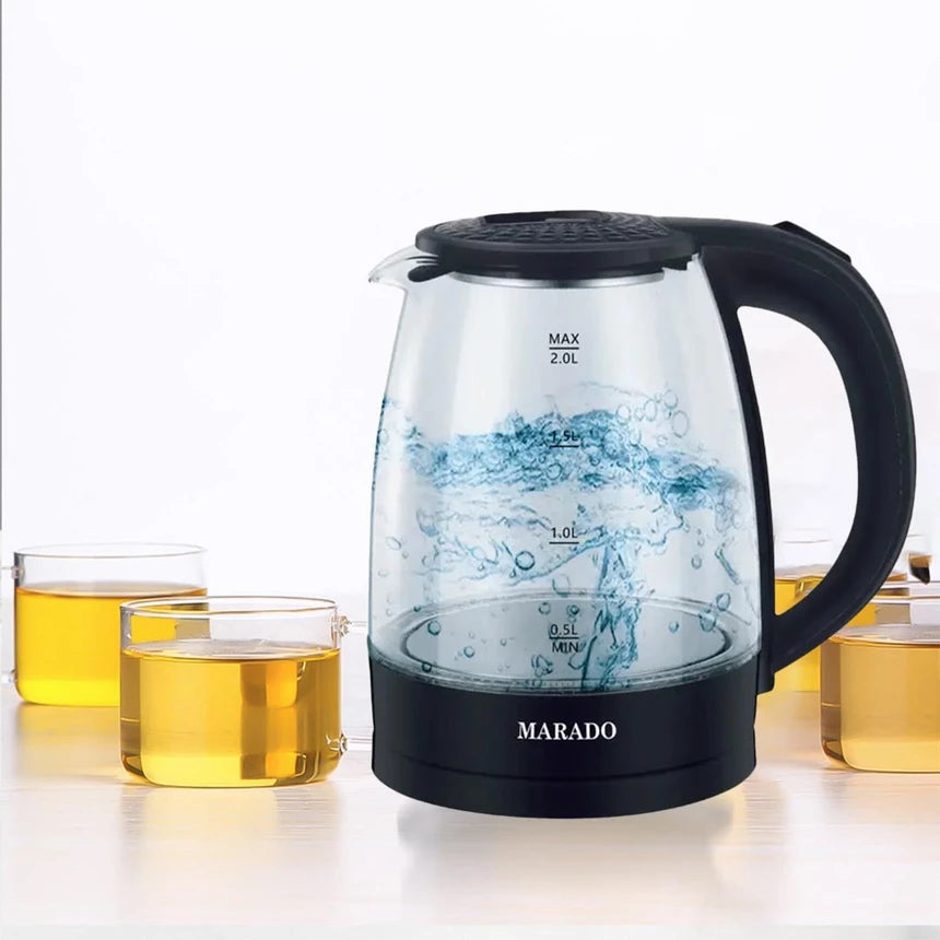 MARADO Glass electric kettle 2.0L 1500W