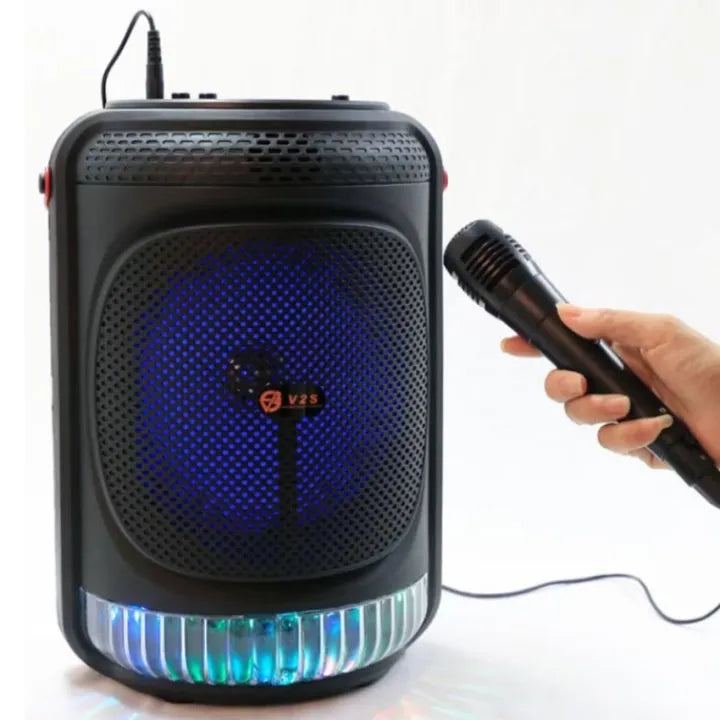 6.5 inch Bluetooth Speaker, Wired Microphone