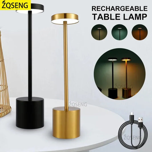 Rechargeable Table Lamp LED Touch Sensor