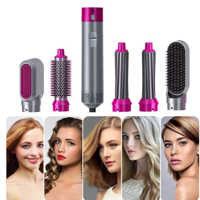 5 in 1 Hair Styler Hot air brush Styler Straightener