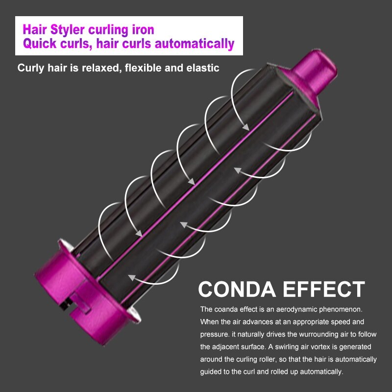 5 in 1 Hair Styler Hot air brush Styler Straightener