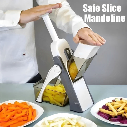 Safe Multi-Function Vegetable Cutter