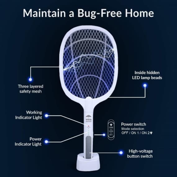 Electric Handheld Mosquito Swatter